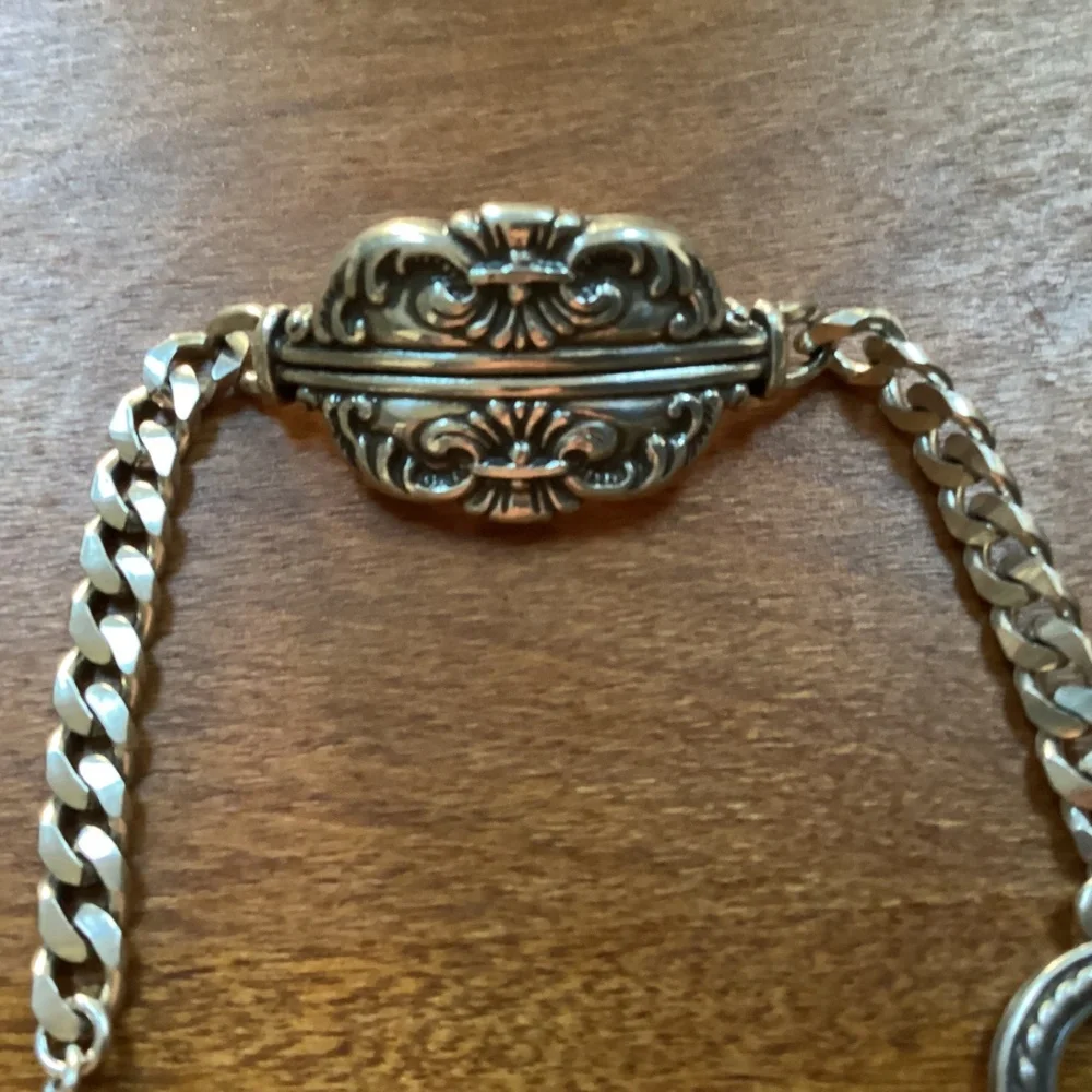 Brighton Silver-tone Toggle Bracelet